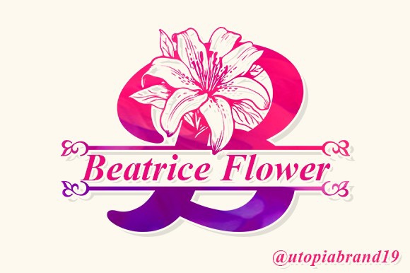 フォント Beatrice Flower