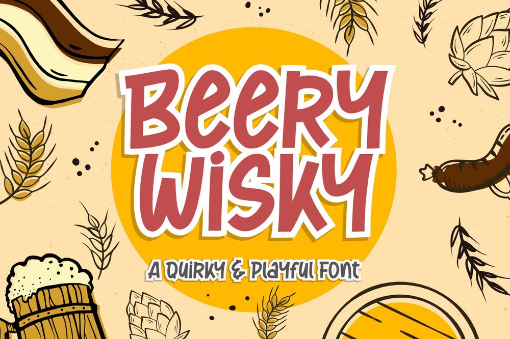 フォント Beery Wisky