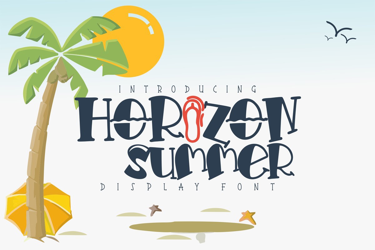 フォント Horizon Summer