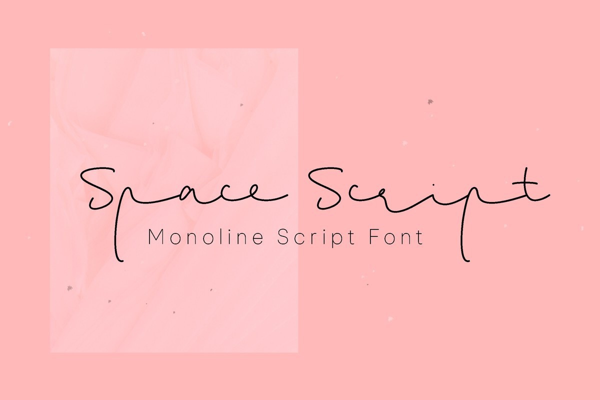 フォント Space Script