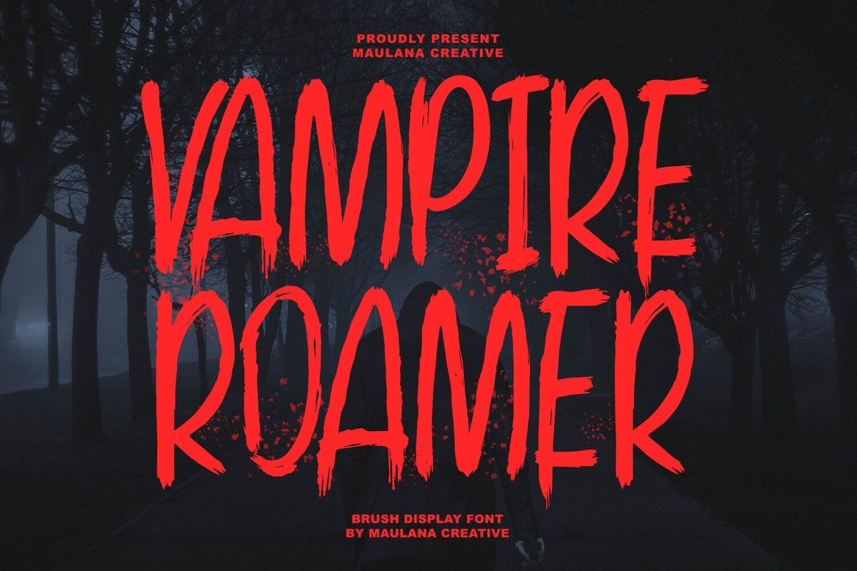 フォント Vampire Roamer