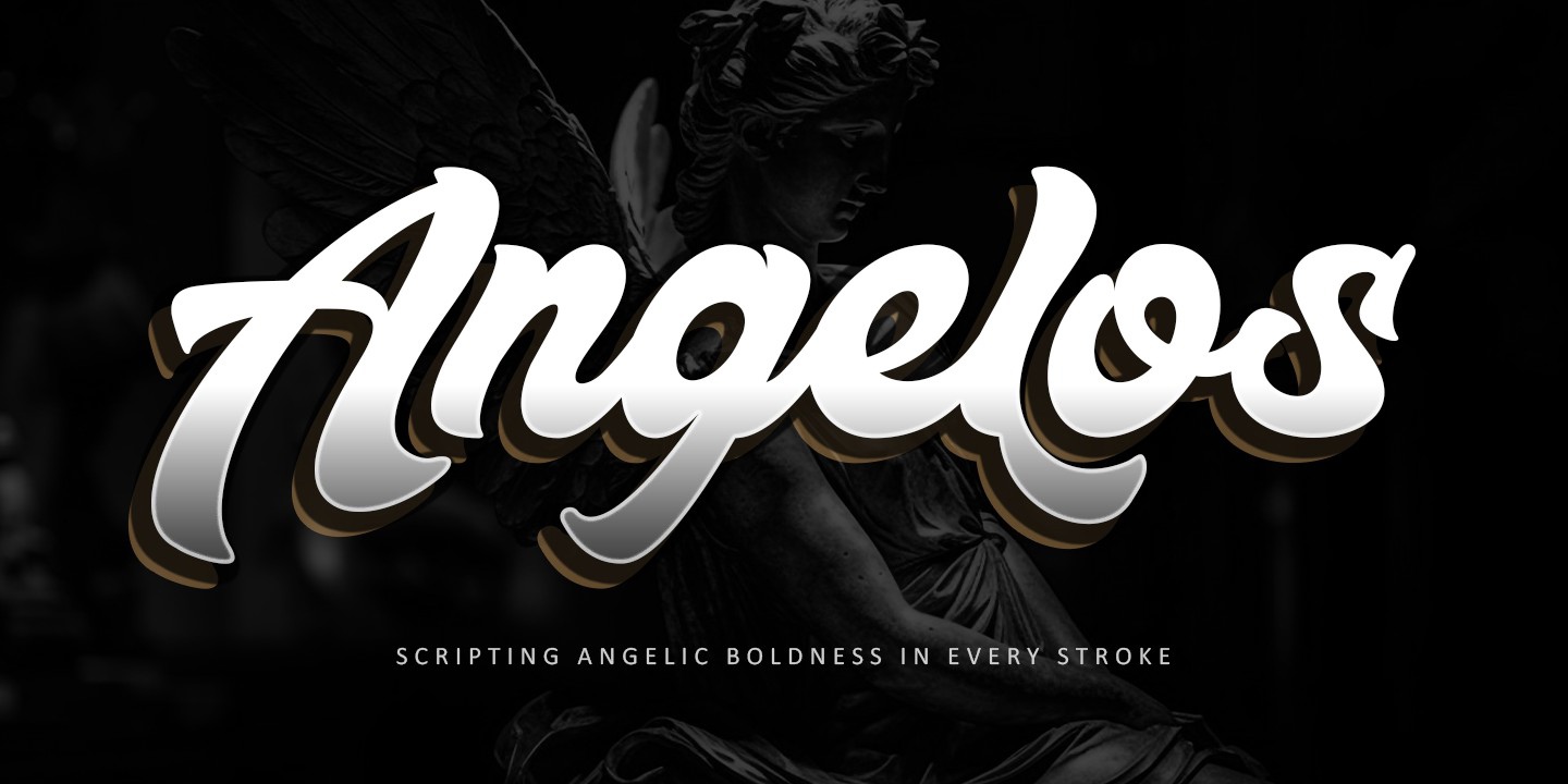 フォント Angelos