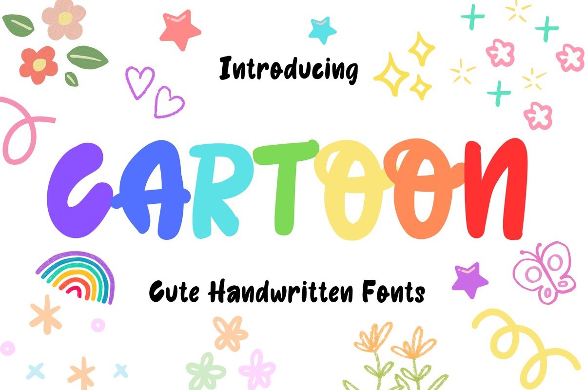 フォント Cartoon