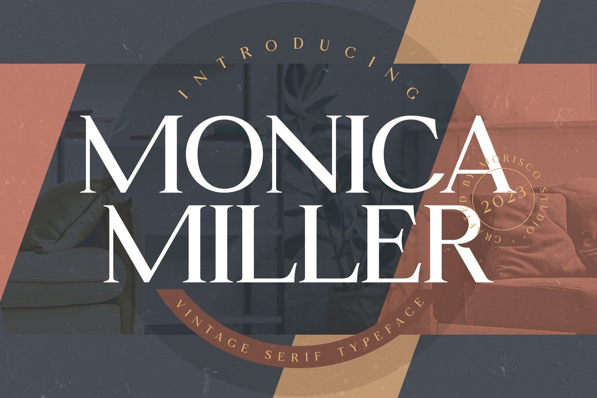 フォント Monica Miller