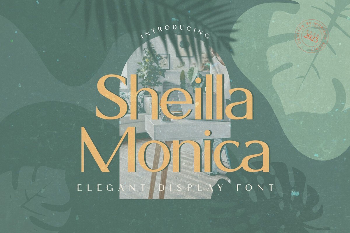 フォント Sheilla Monica