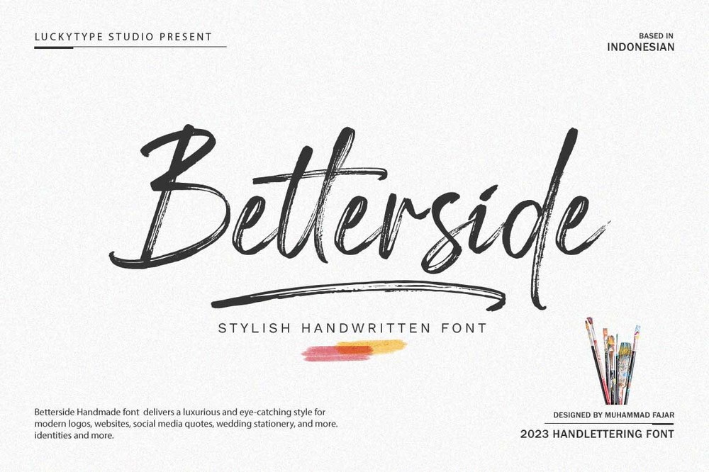 フォント Betterside