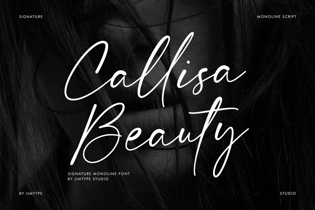 フォント Callisa Beauty