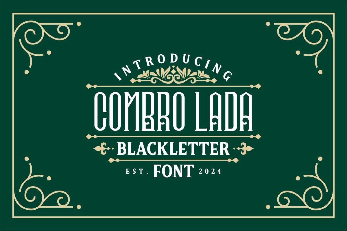 フォント Combro Lada