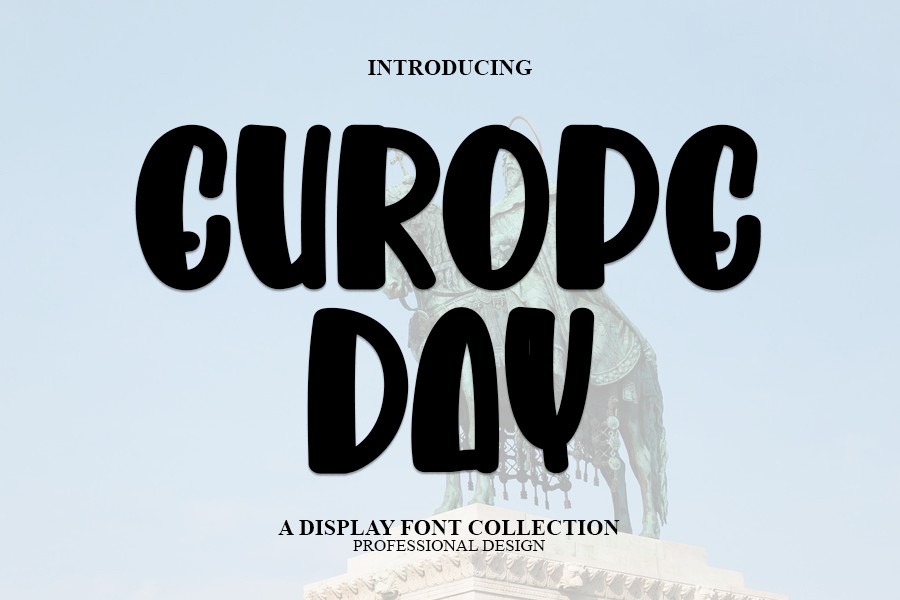 フォント Europe Day