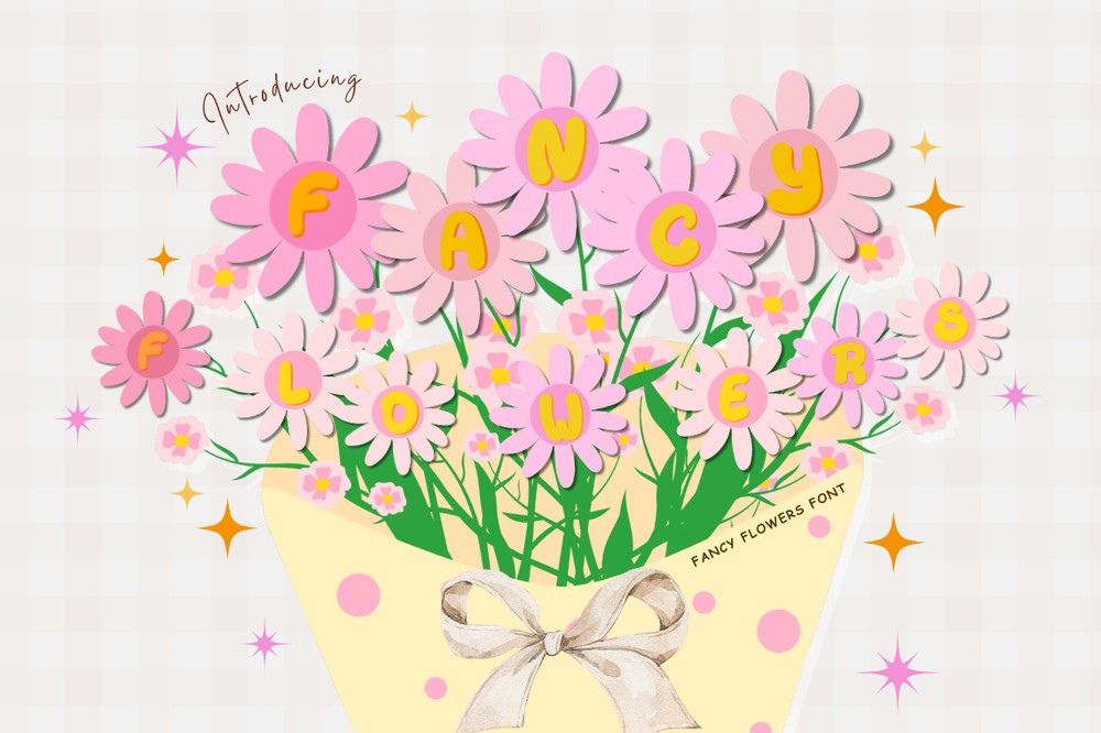 フォント Fancy Flowers