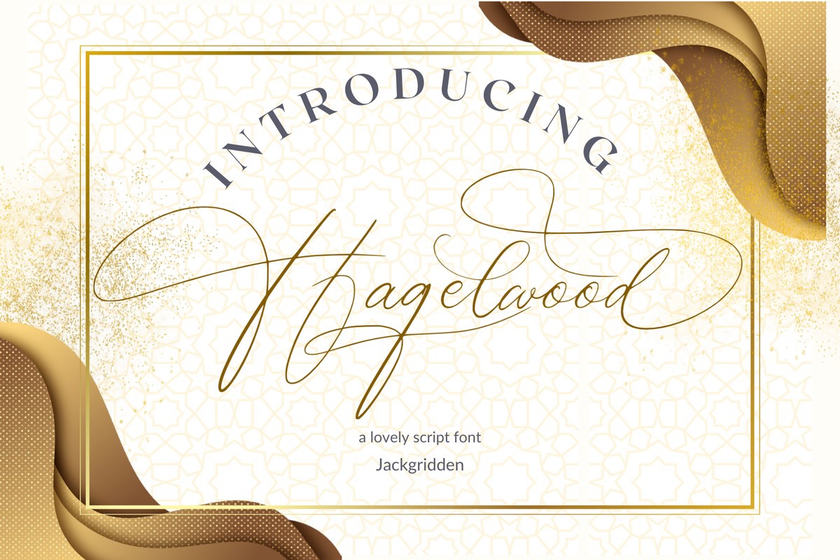 フォント Hagelwood