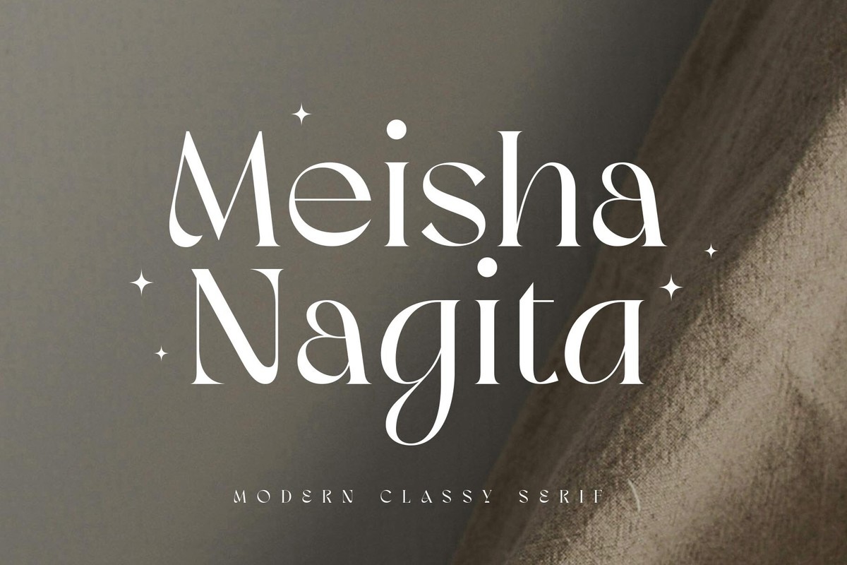 フォント Meisha Nagita