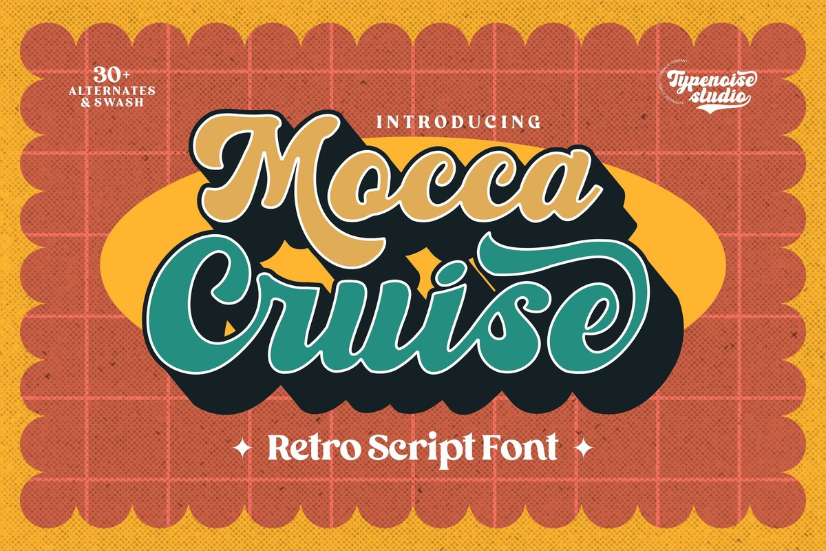 フォント Mocca Cruise