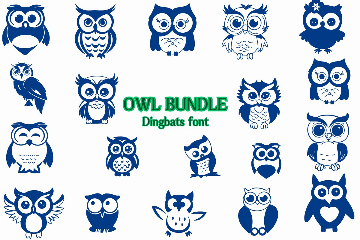 フォント Owl Bundle