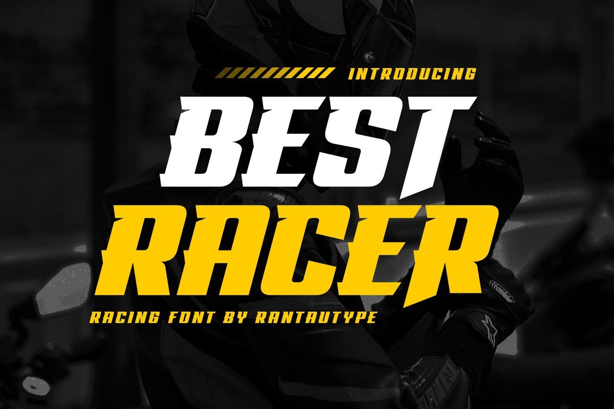 フォント Best Racer