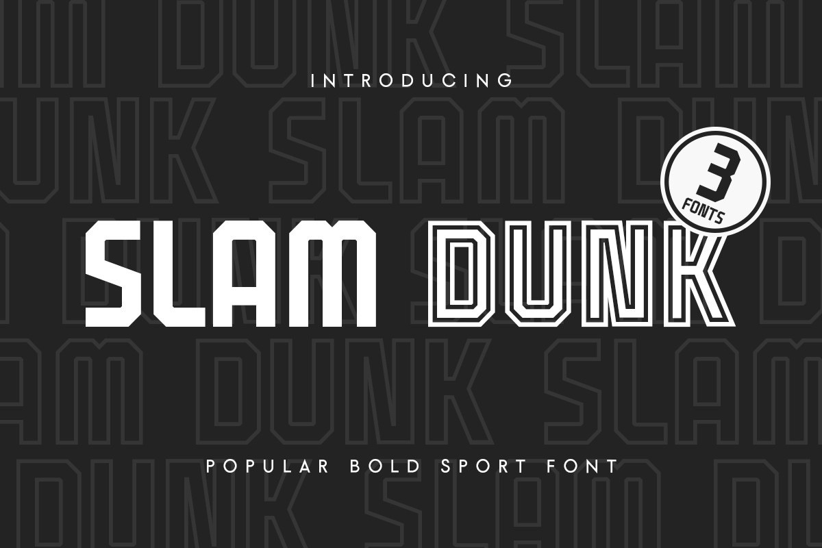 フォント Slam Dunk