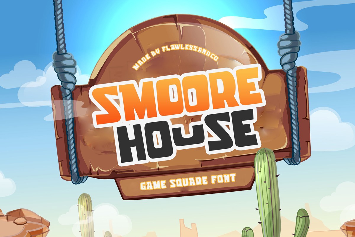 フォント Smoore House