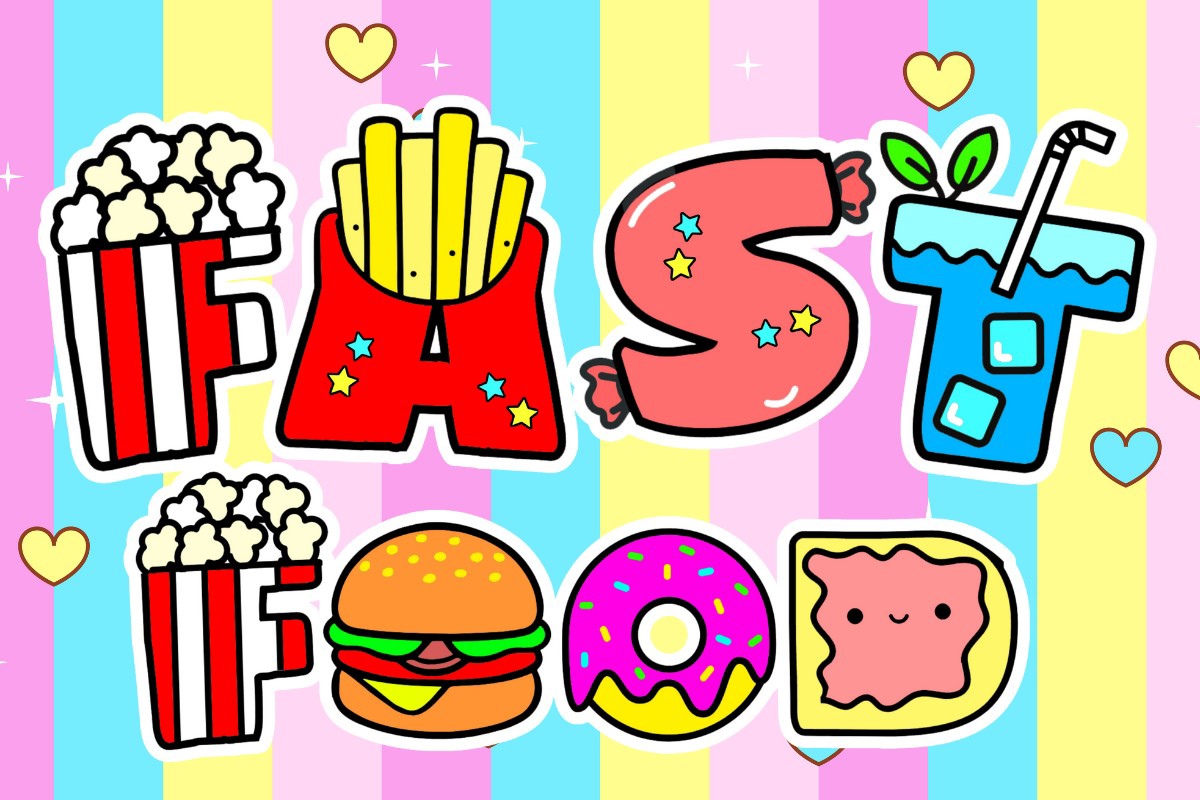 フォント Fast Food