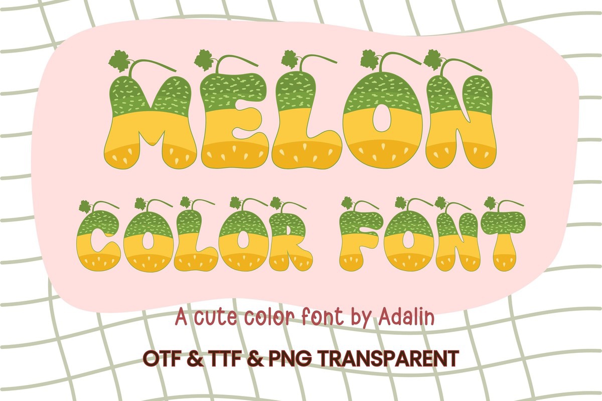 フォント Melon