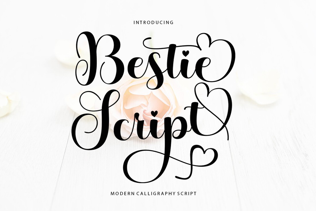 フォント Bestie Script