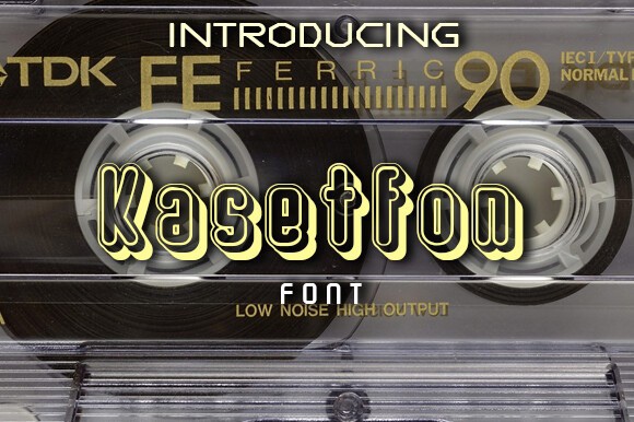 フォント Kasetfon