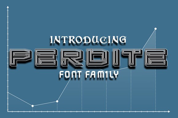 フォント Perdite