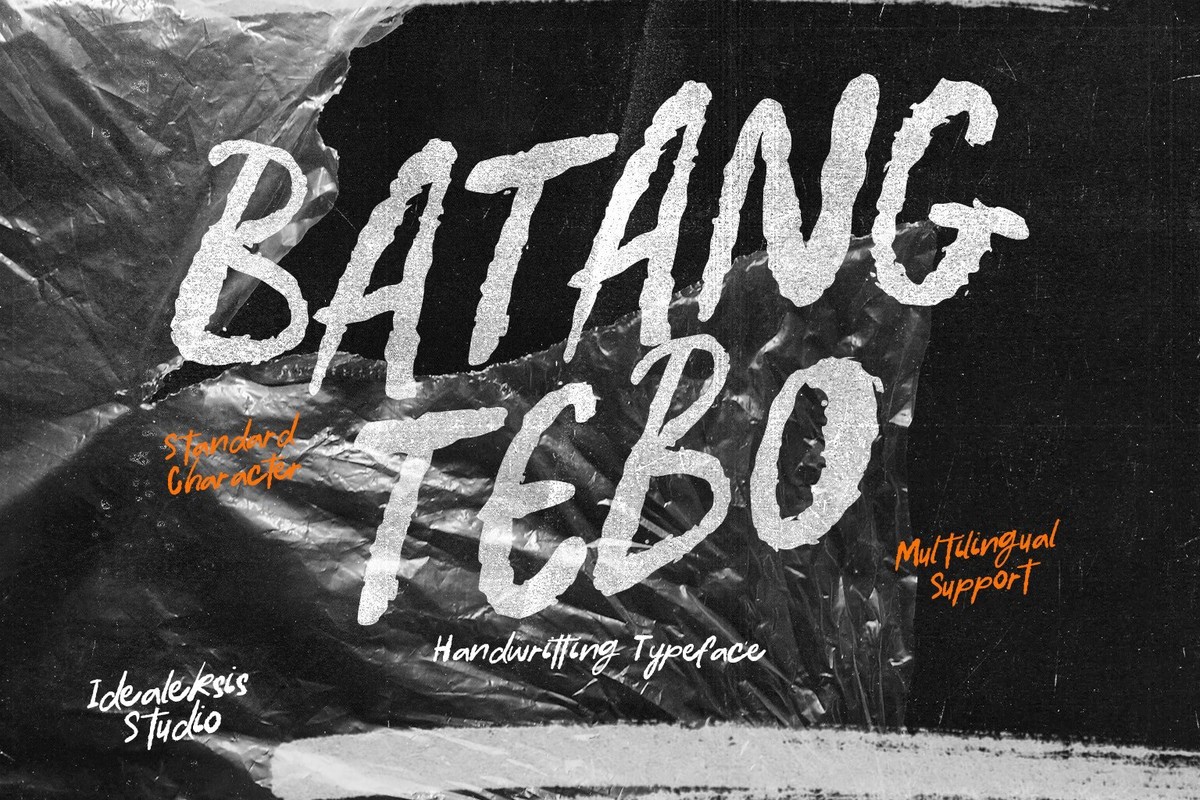 フォント Batang Tebo