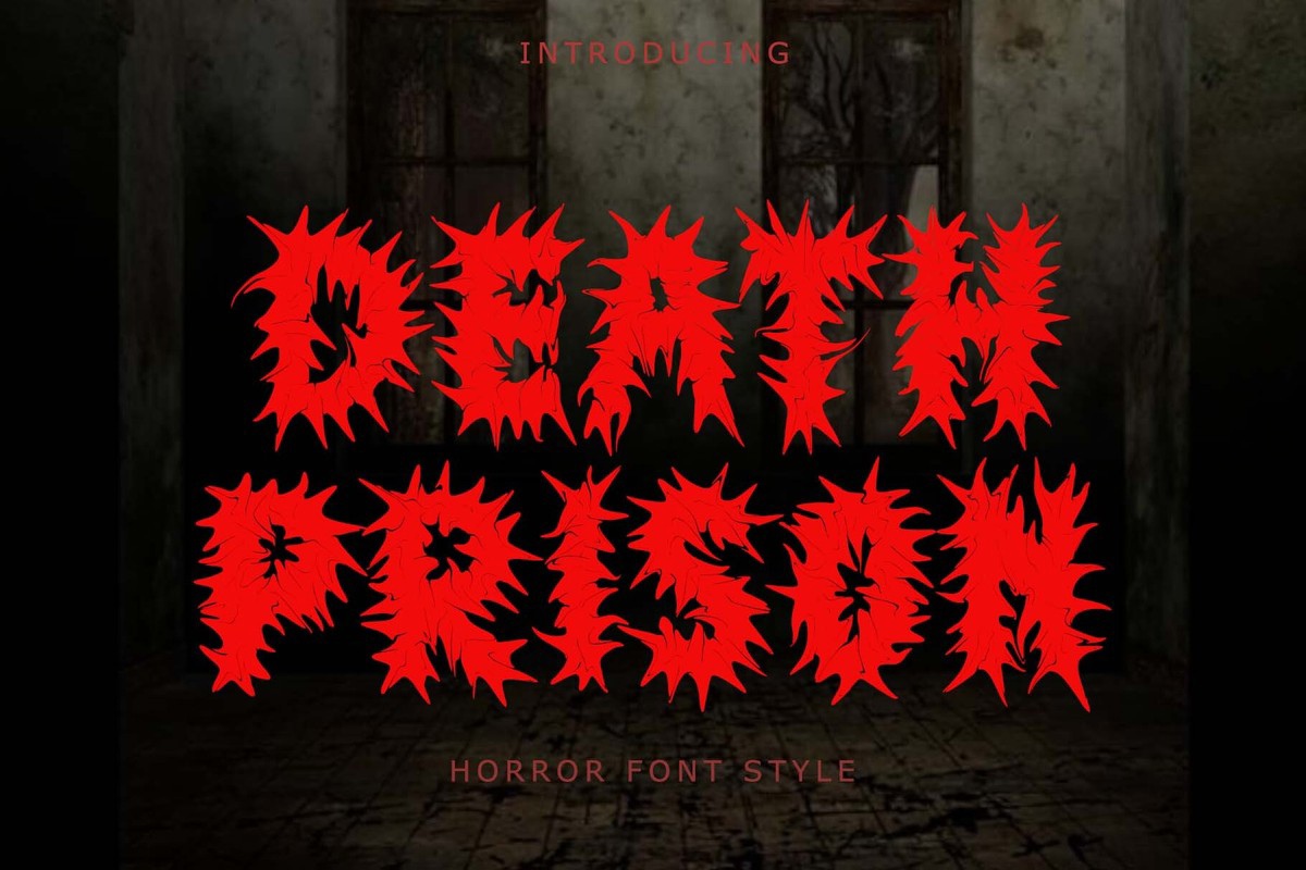 フォント Death Prison