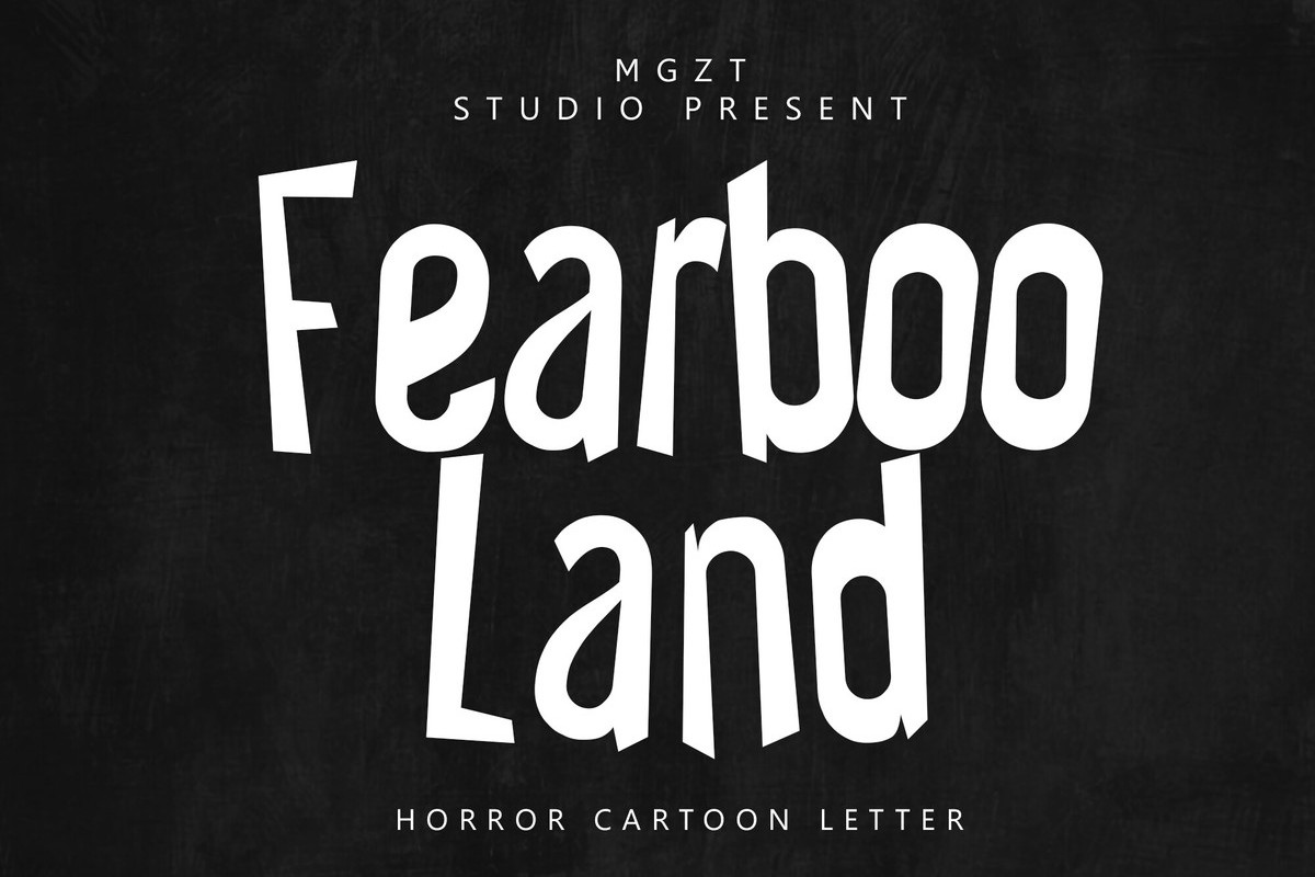 フォント Fearboo Land