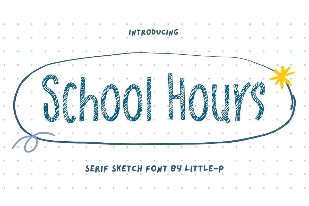 フォント School Hours
