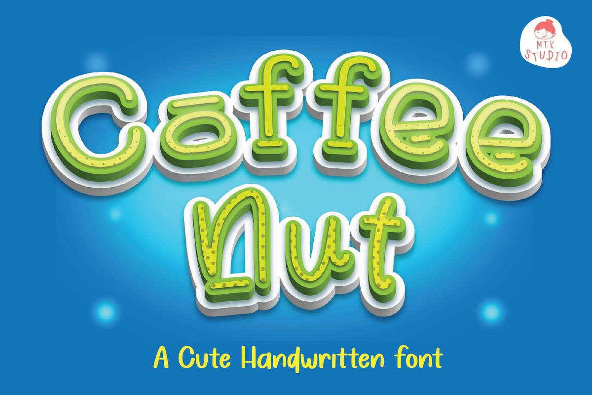 フォント Coffeenut
