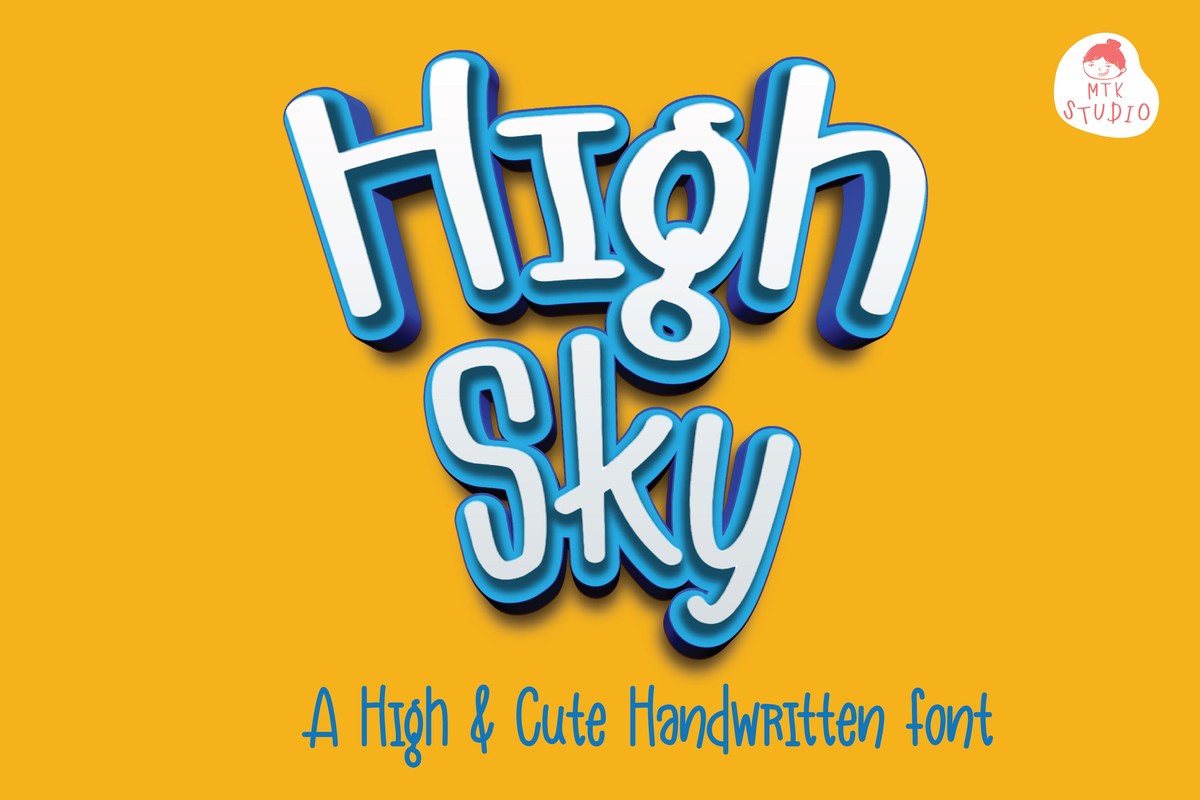 フォント Highsky