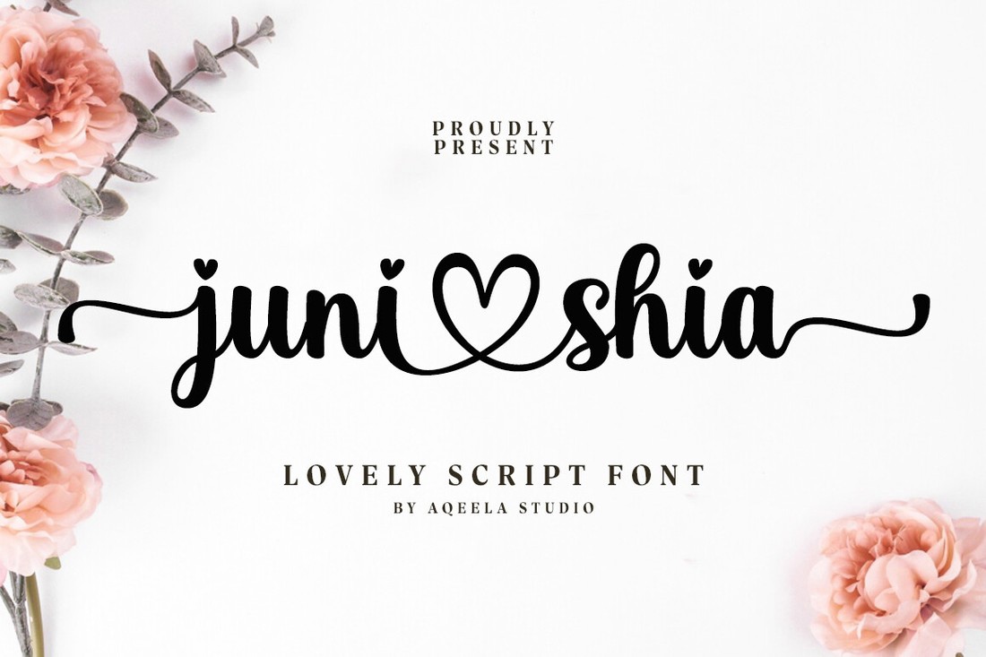 フォント Juni Shia