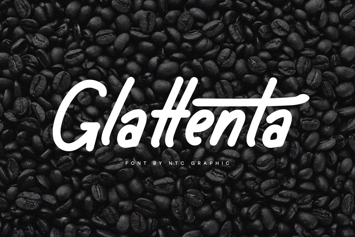 フォント Glattenta