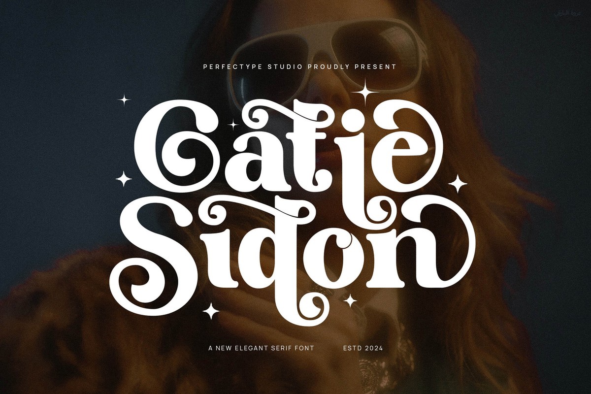 フォント Catie Sidon