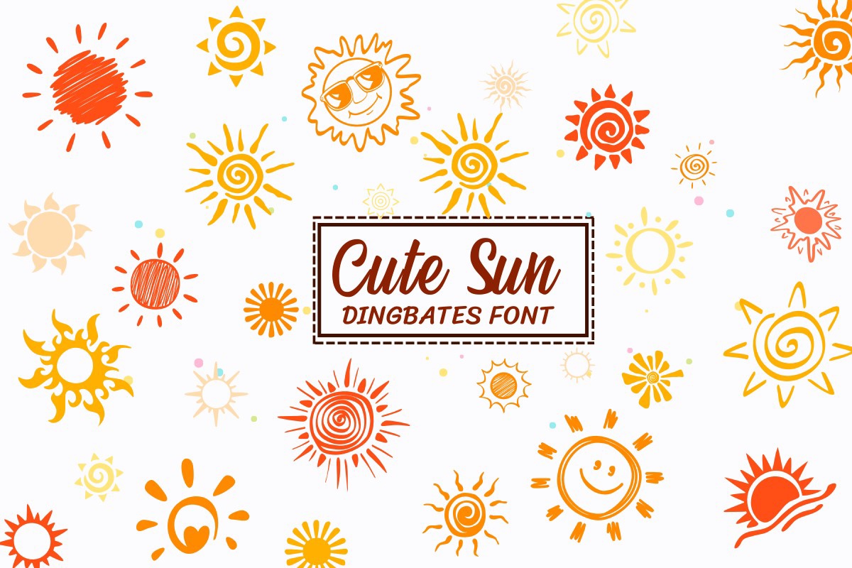 フォント Cute Sun