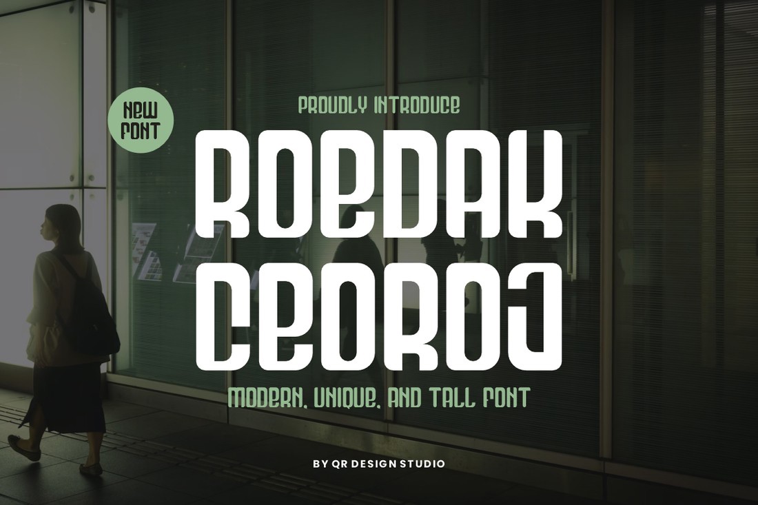 フォント Roedak Ceoroj
