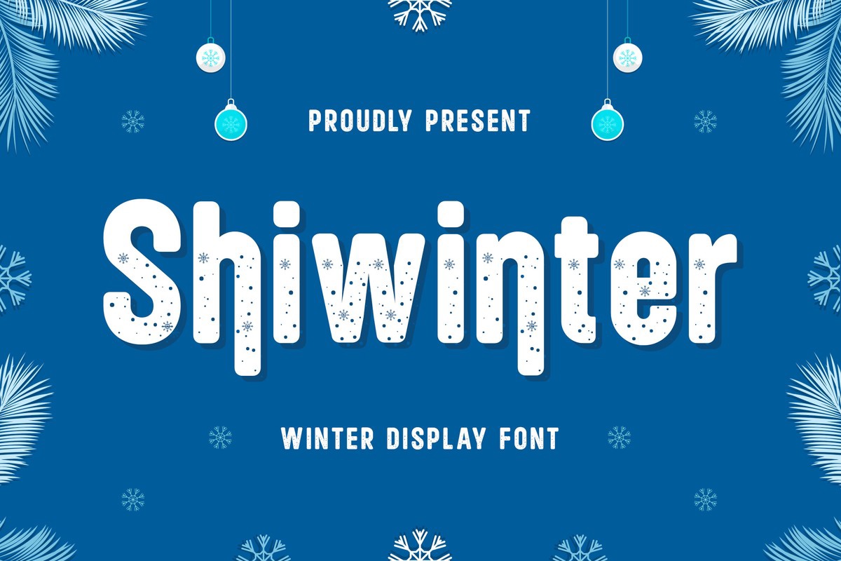 フォント Shiwinter