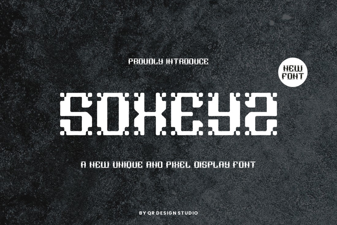 フォント Soxeyz