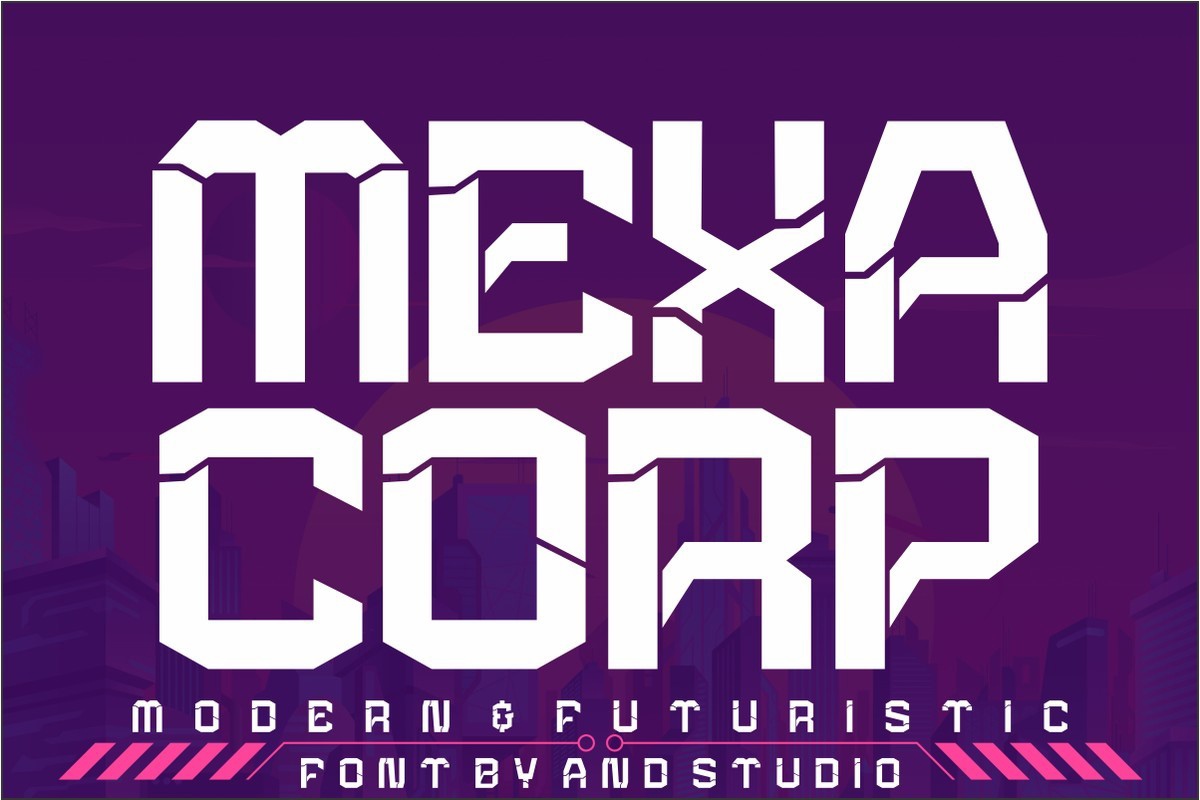 フォント Mexacorp