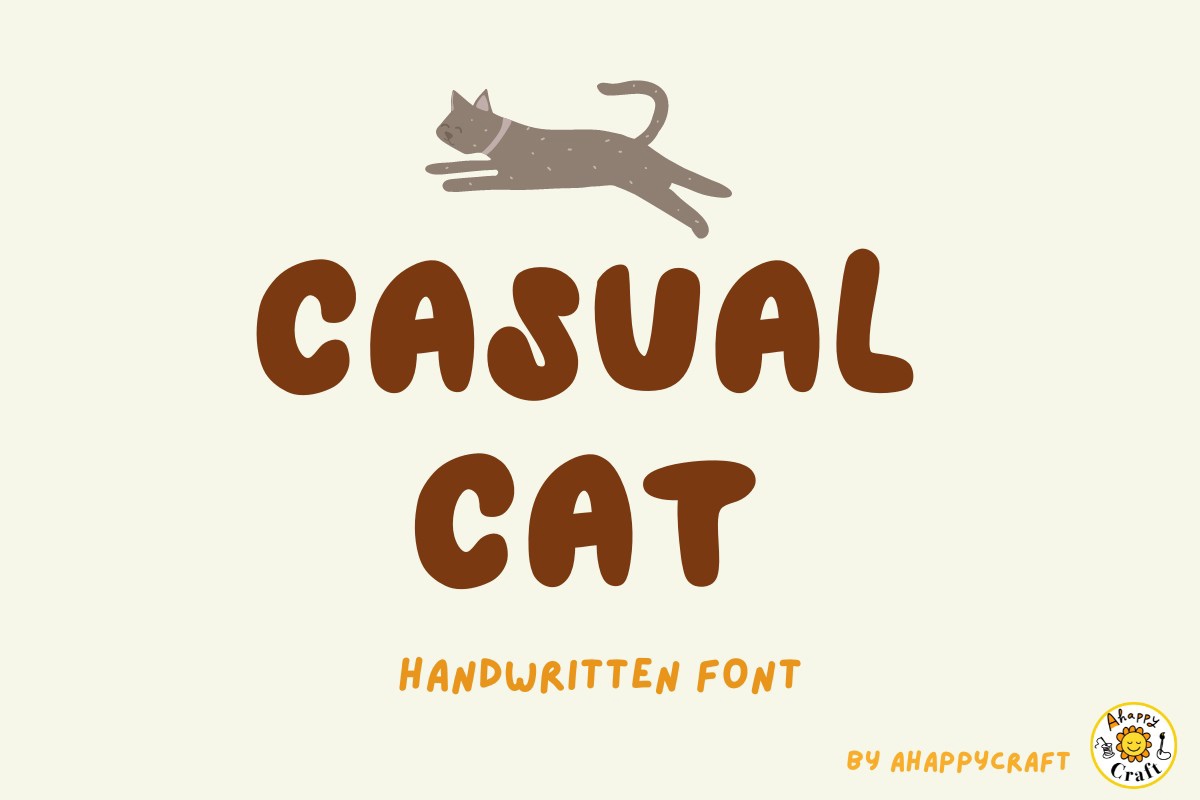 フォント Casual Cat