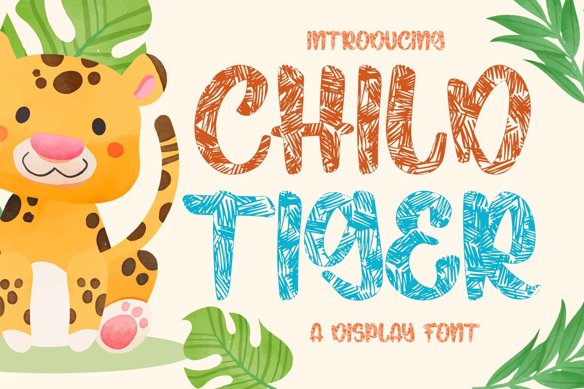 フォント Child Tiger