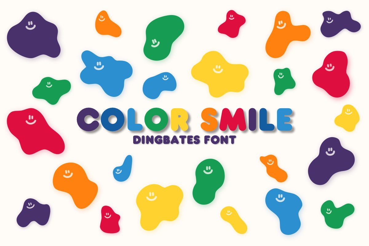 フォント Color Smile