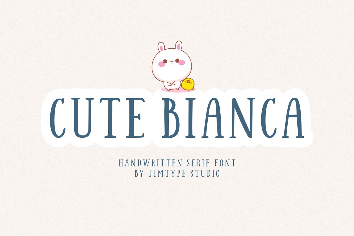 フォント Cute Bianca