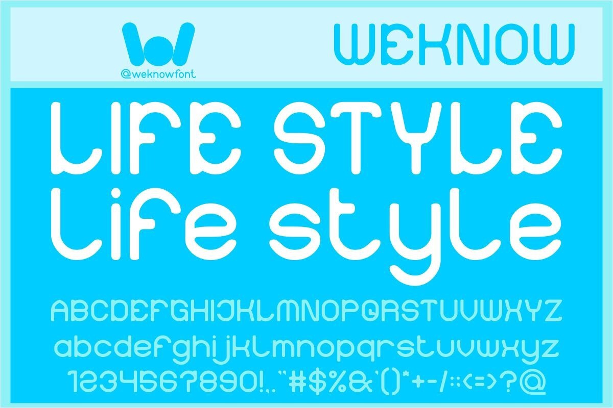 フォント Life Style