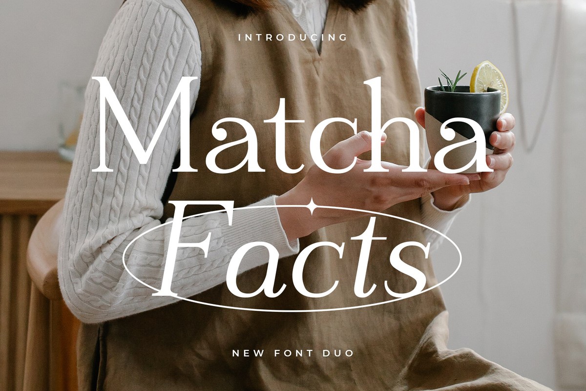 フォント Matcha Facts