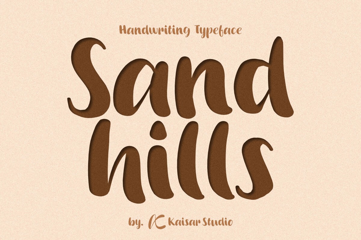 フォント Sandhills
