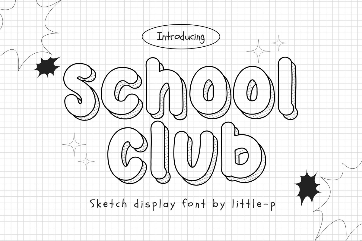 フォント School Club