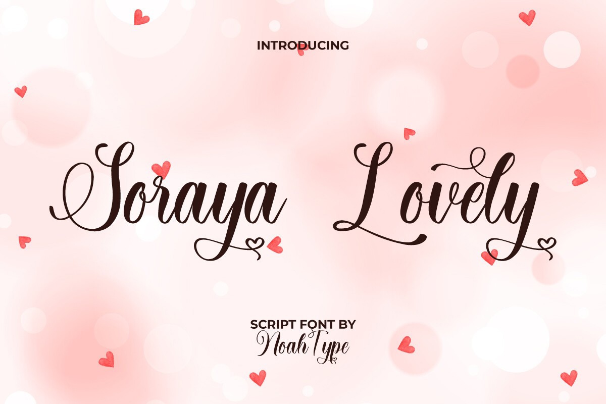 フォント Soraya Lovely
