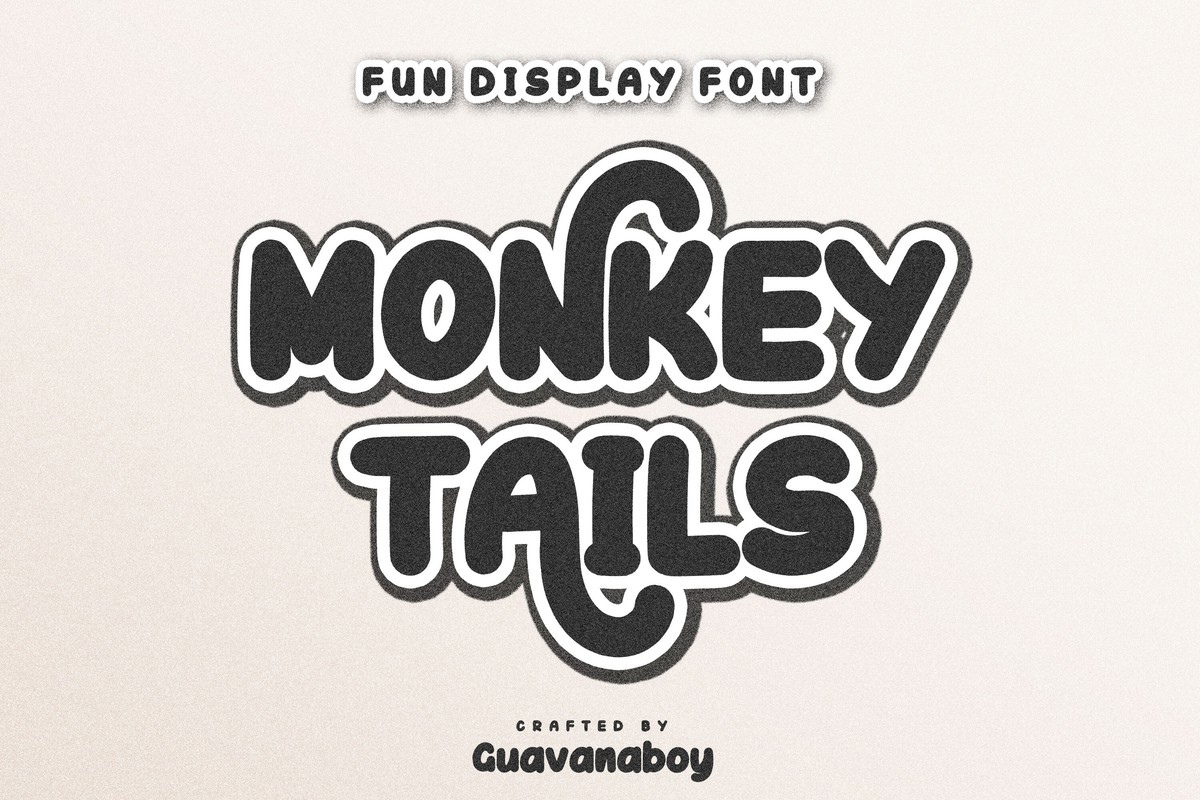 フォント Monkey Tails